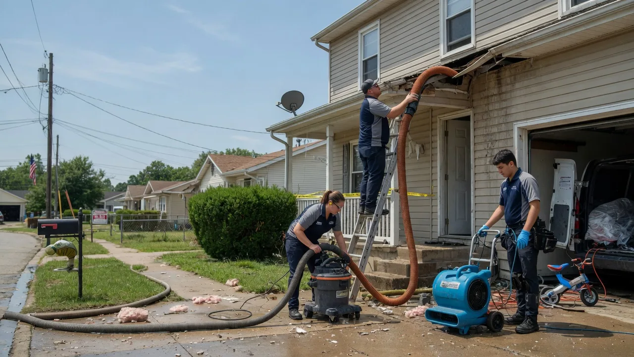 Water Damage Restoration in Villas, NJ near me